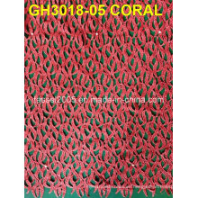 2015 nuevos llegan el cordón africano barato de la tela / de la cuerda del cordón de Guipure de la buena calidad / el cordón de Cuipure
